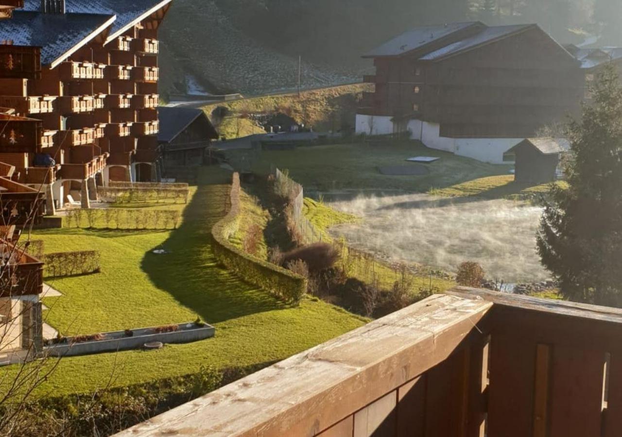 Aparthotel Mountain River Resort Val dʼIlliez Eksteriør bilde