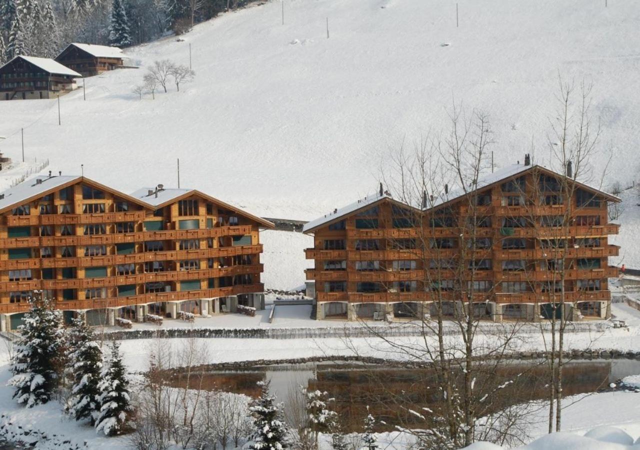 Aparthotel Mountain River Resort Val dʼIlliez Eksteriør bilde