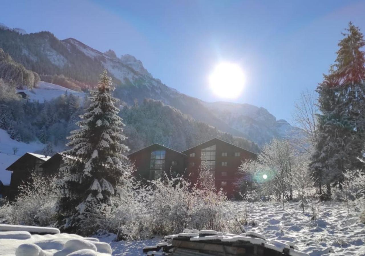 Aparthotel Mountain River Resort Val dʼIlliez Eksteriør bilde
