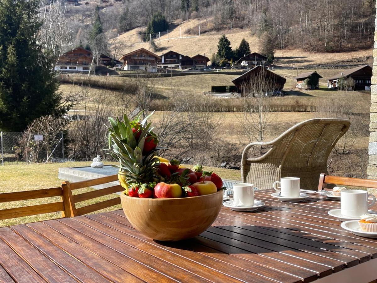 Aparthotel Mountain River Resort Val dʼIlliez Eksteriør bilde