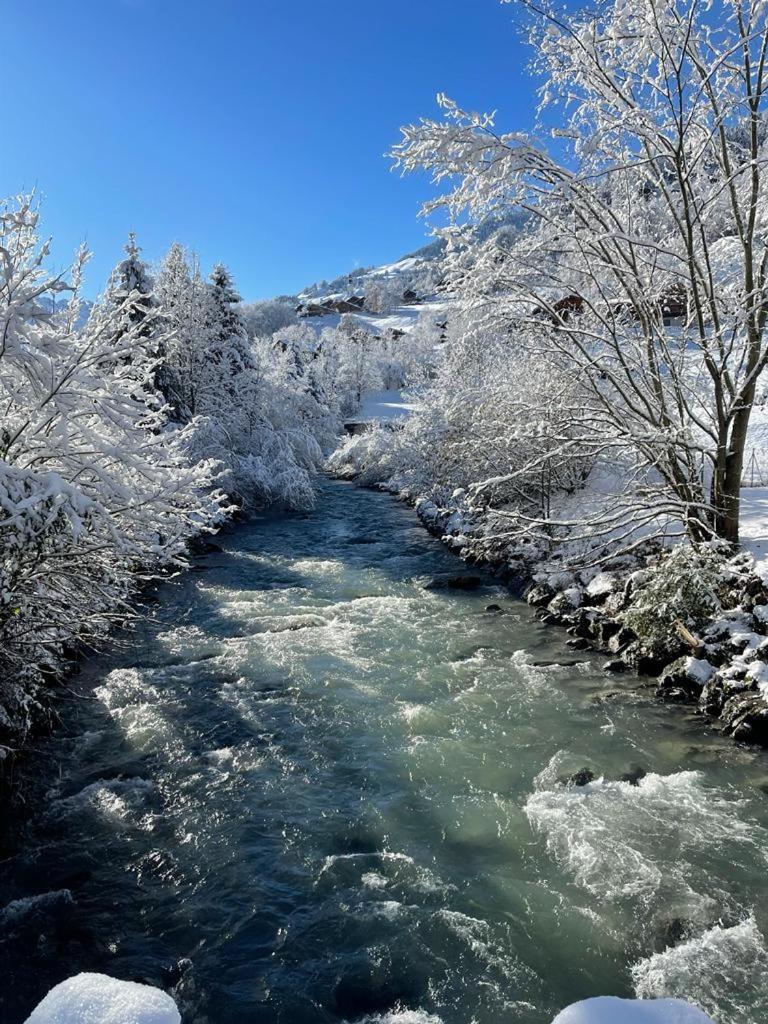 Aparthotel Mountain River Resort Val dʼIlliez Eksteriør bilde