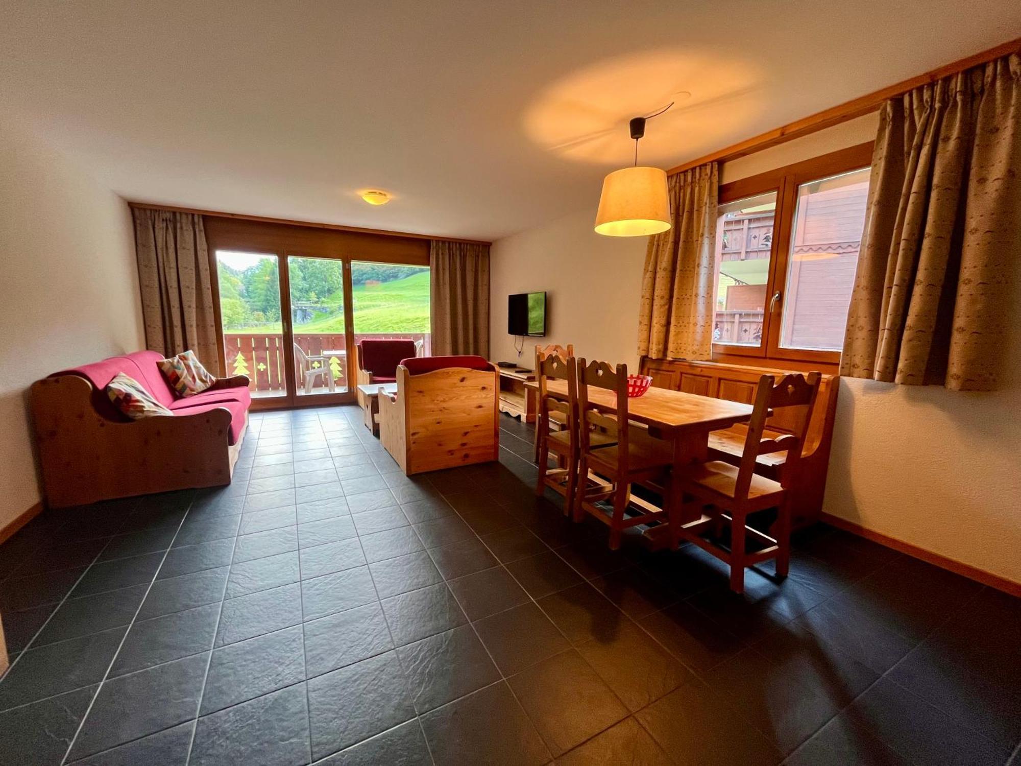 Aparthotel Mountain River Resort Val dʼIlliez Eksteriør bilde